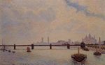 Писсарро Мост Чанинг Кросс в Лондоне 1890г